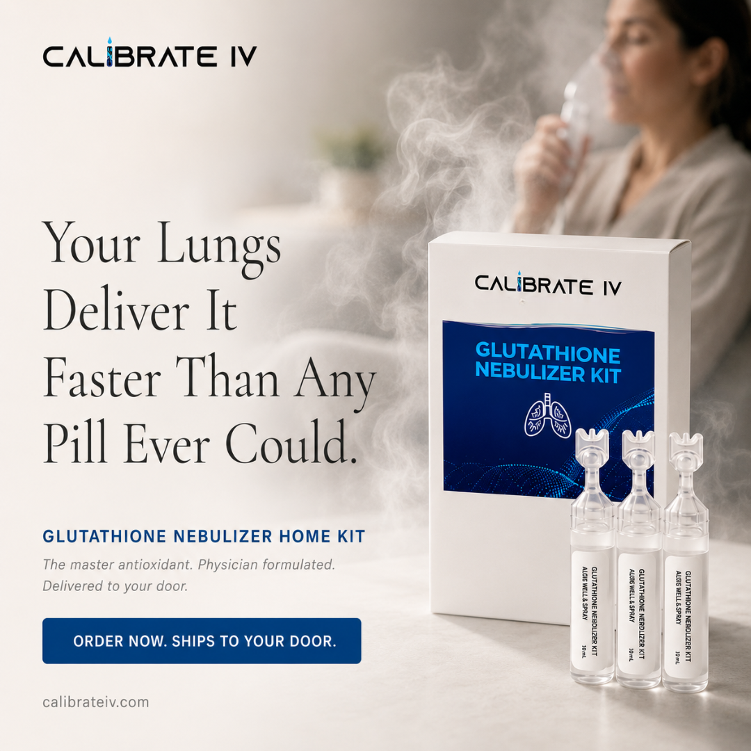 Glutathione Nebulizer: Why Inhaled Delivery Beats Pills