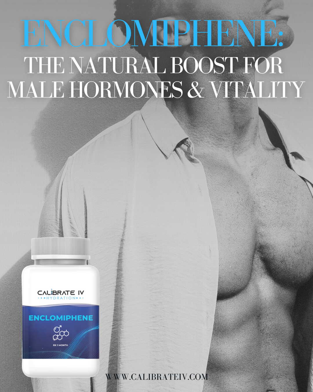 Enclomiphene: The Natural Boost for Male Hormones & Vitality