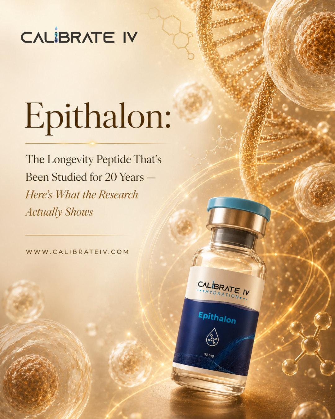 Epithalon: The Longevity Peptide That's Been Studied for 20 Years — Here's What the Research Actually Shows