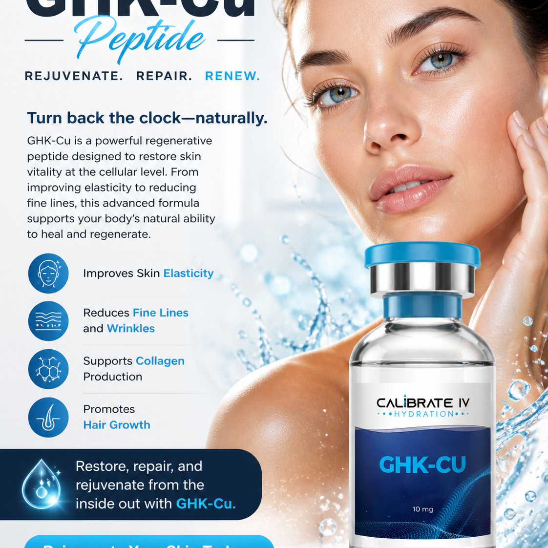 GHK-Cu Peptide: Turn Back the Clock Naturally