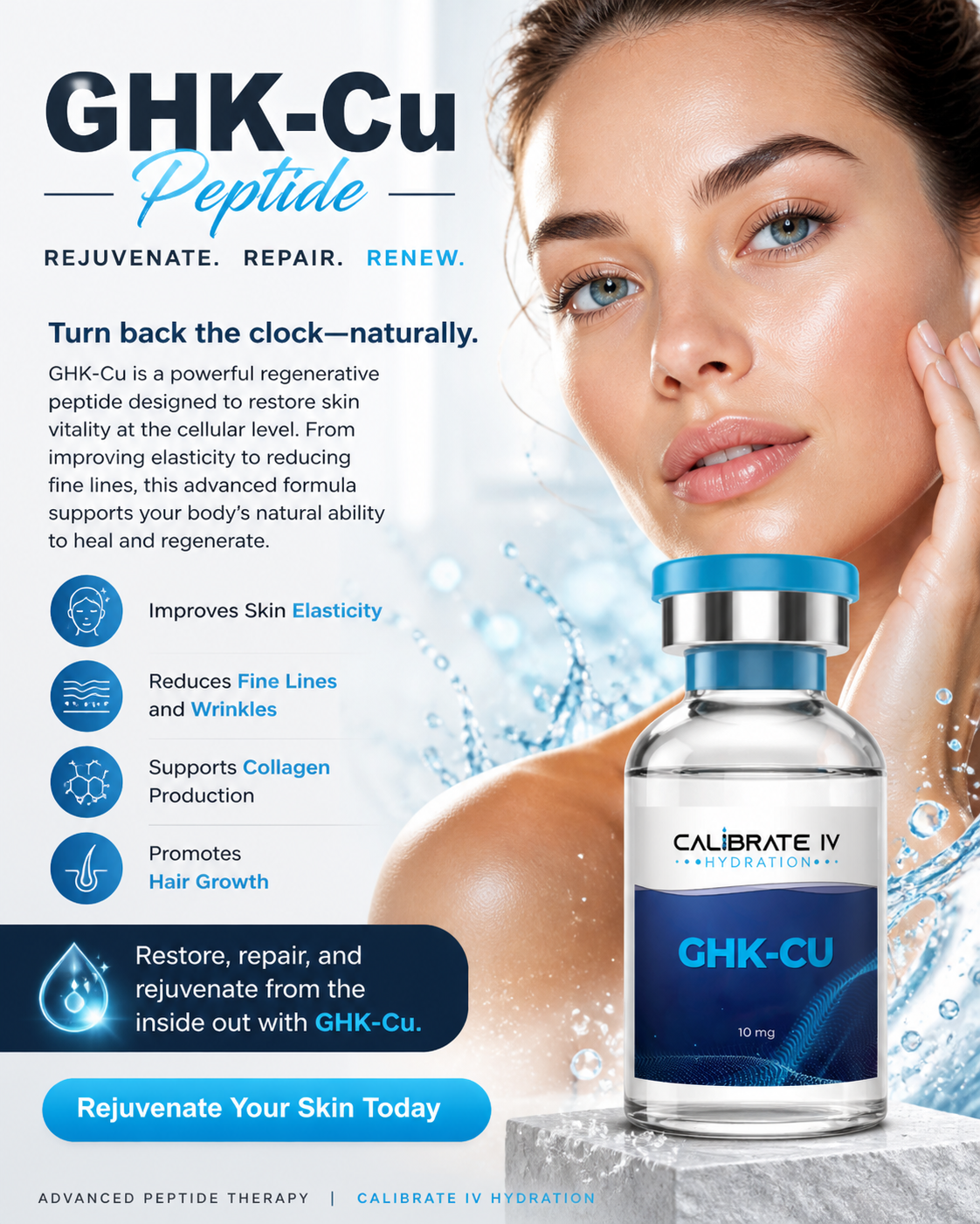 GHK-Cu Peptide: Turn Back the Clock Naturally