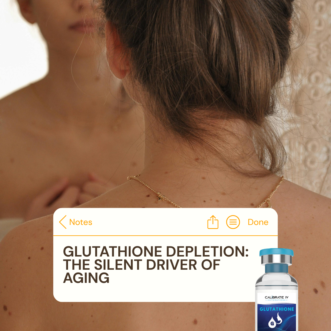 Glutathione Depletion: The Silent Driver of Aging