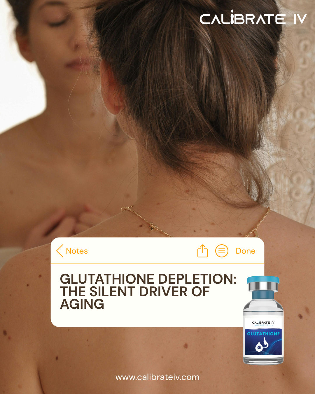Glutathione Depletion: The Silent Driver of Aging