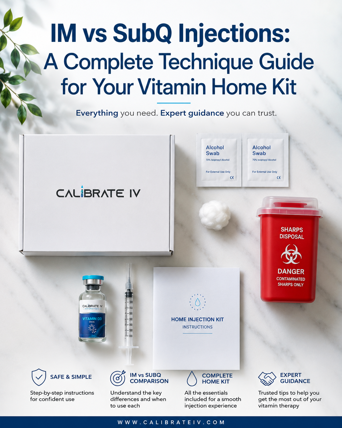 IM vs SubQ Injections: A Complete Technique Guide for Your Vitamin Home Kit