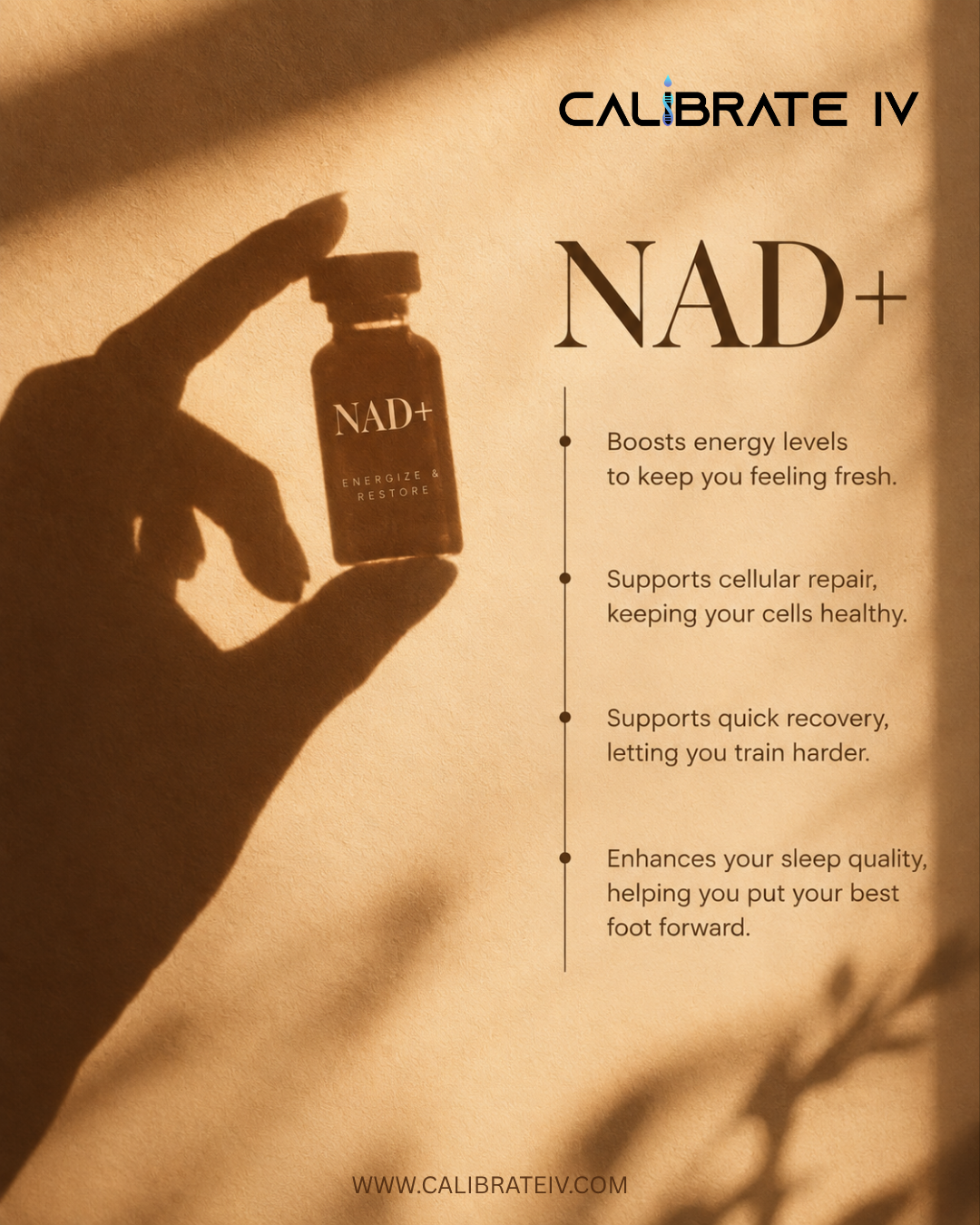 NAD+ IV Therapy: What the Research Actually Shows About Energy, Recovery, and Sleep