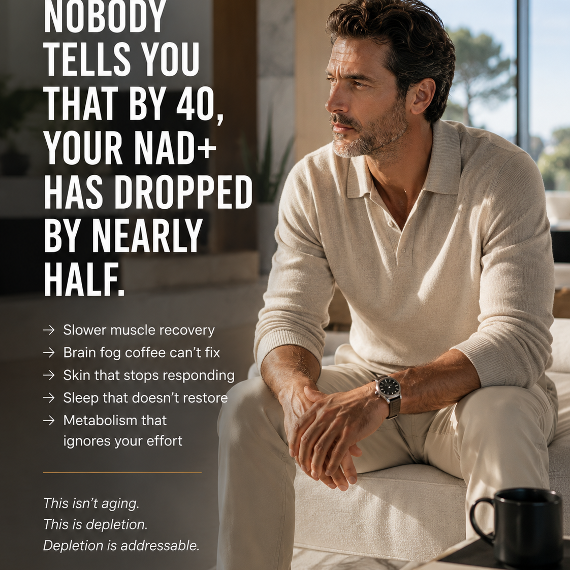 Nobody Told You This About Turning 40: The NAD+ Depletion Crisis Quietly Reshaping Your Body