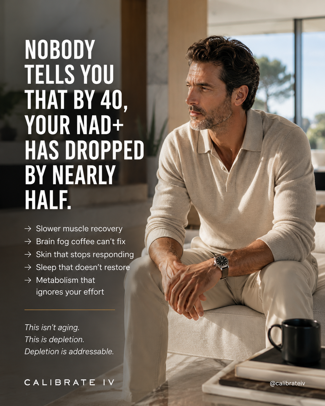 Nobody Told You This About Turning 40: The NAD+ Depletion Crisis Quietly Reshaping Your Body