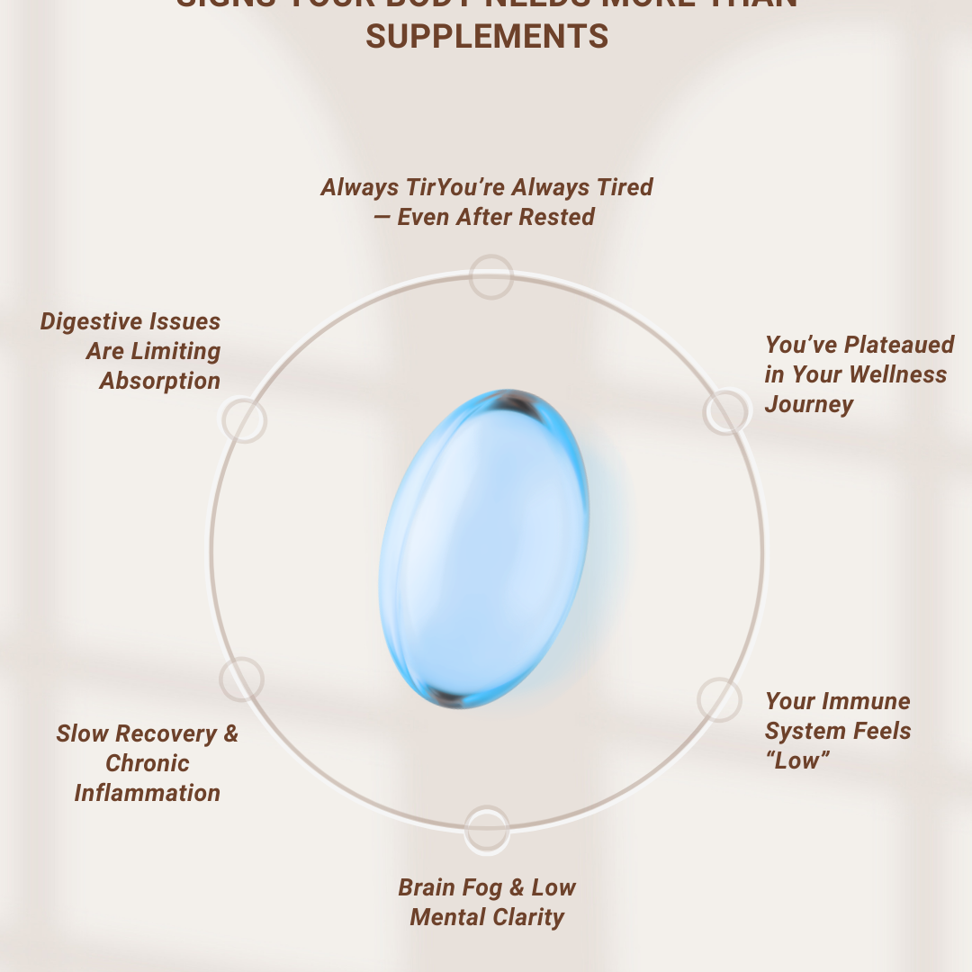 Signs Your Body Needs More Than Supplements