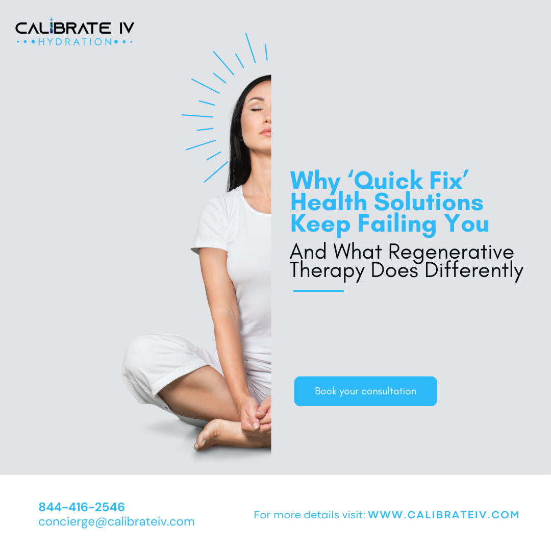 Why ‘Quick Fix’ Health Solutions Keep Failing You
