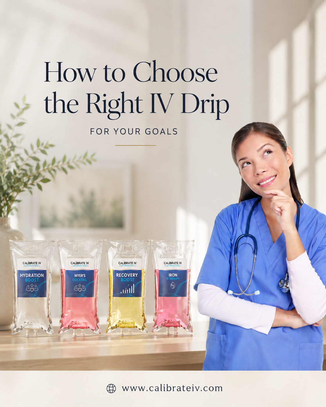 How to Choose the Right IV Drip for Your Goals