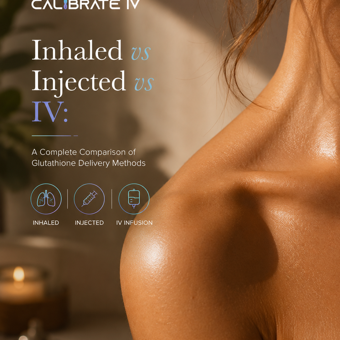 Inhaled vs Injected vs IV: A Complete Comparison of Glutathione Delivery Methods