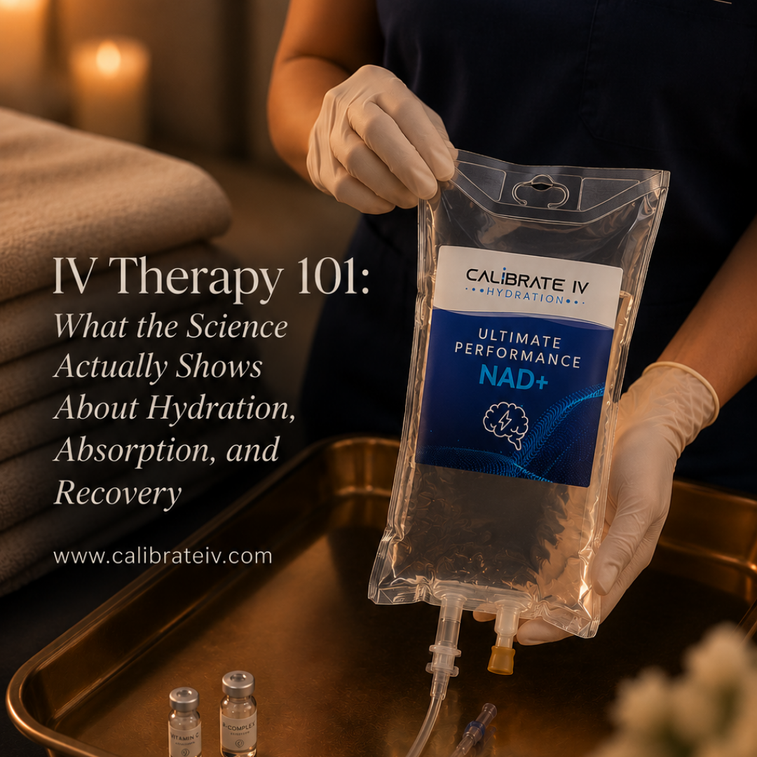 IV Therapy 101: What the Science Actually Shows About Hydration, Absorption, and Recovery