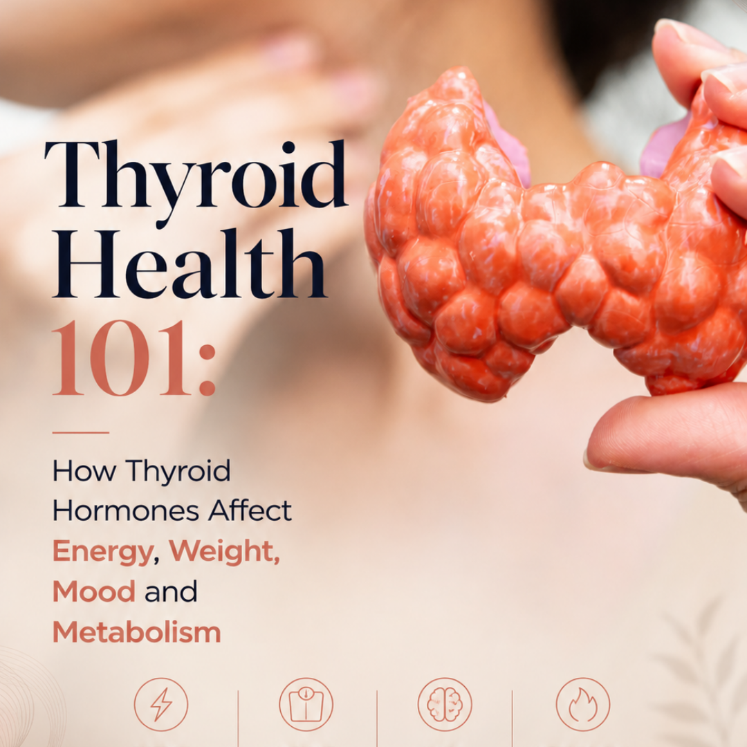 Thyroid Health 101: How Thyroid Hormones Affect Energy, Weight, Mood and Metabolism