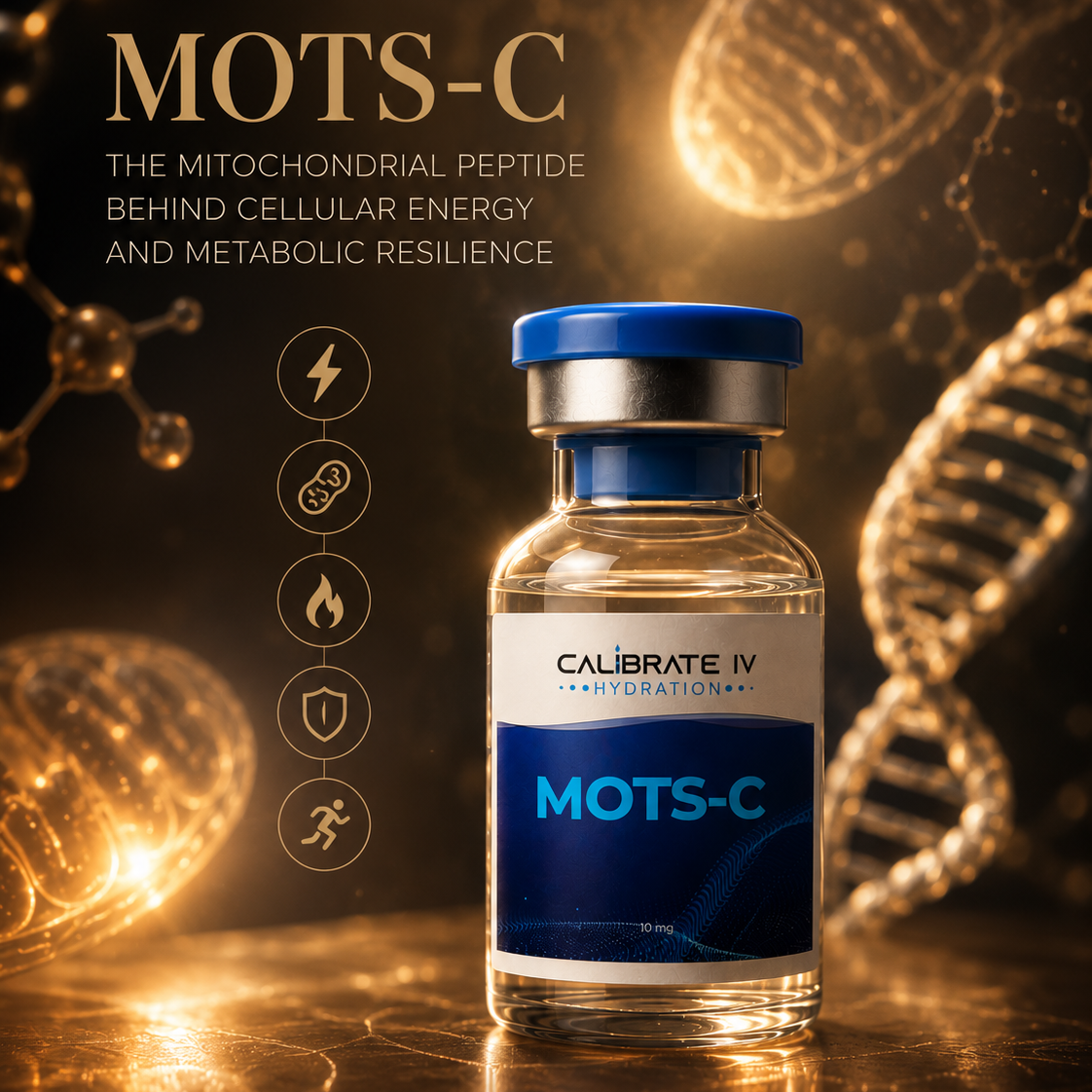 MOTS-C: The Mitochondrial Peptide Behind Cellular Energy and Metabolic Resilience