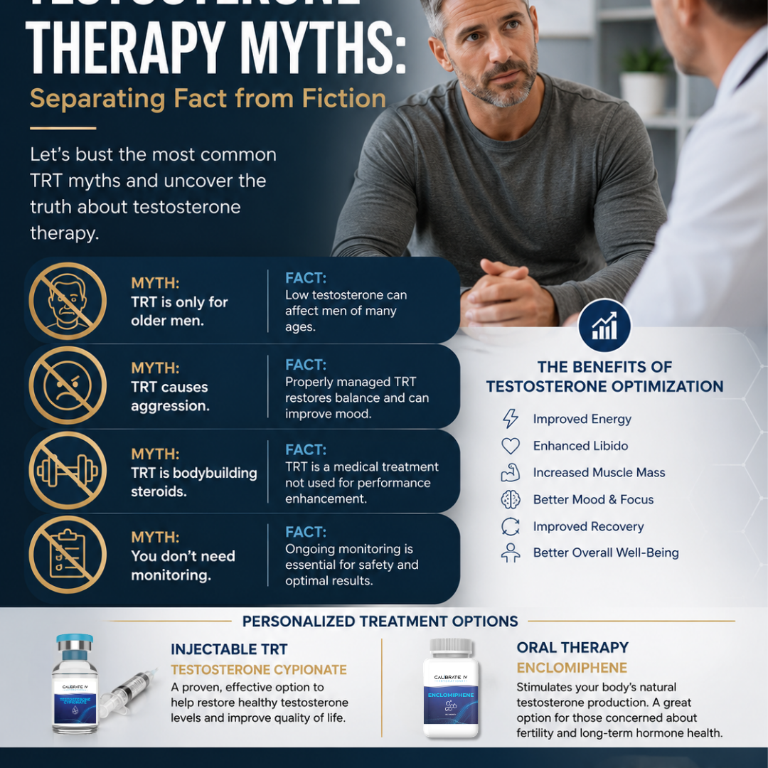 Testosterone Therapy Myths: Separating Fact from Fiction
