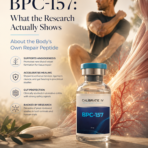 BPC-157: What the Research Actually Shows About the Body's Own Repair Peptide