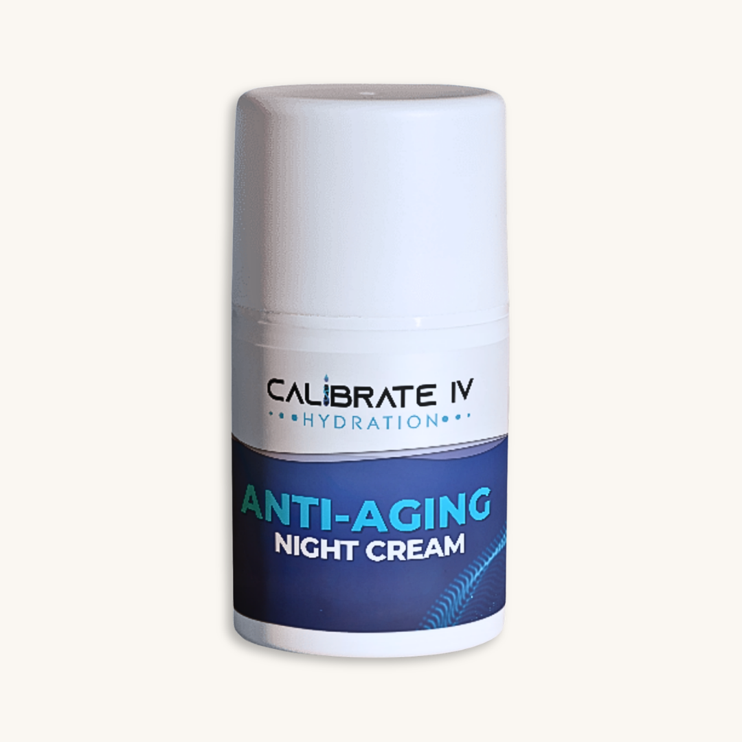 Calibrate IV Anti-Aging Night Cream for overnight skin repair, fine lines, and cellular renewal