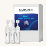 Calibrate IV NAC Nebulizer Kit for respiratory clarity, mucus breakdown, and natural glutathione boost