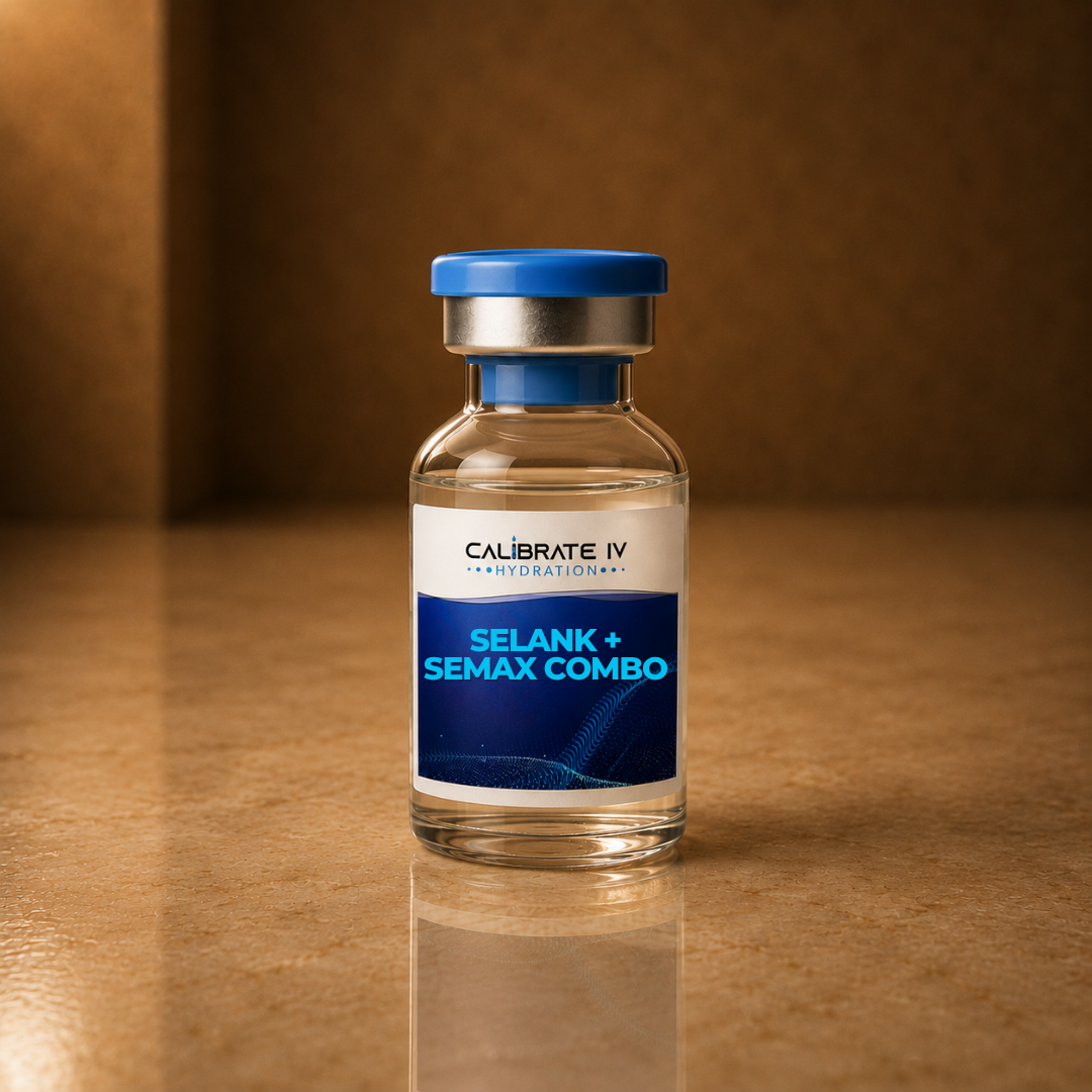 Semax and Selank cognitive neuropeptide blend vials, Calibrate IV
