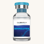 Semaglutide GLP-1 weight loss injection vial, Calibrate IV physician-guided program