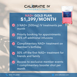 NAD+ Gold Plan