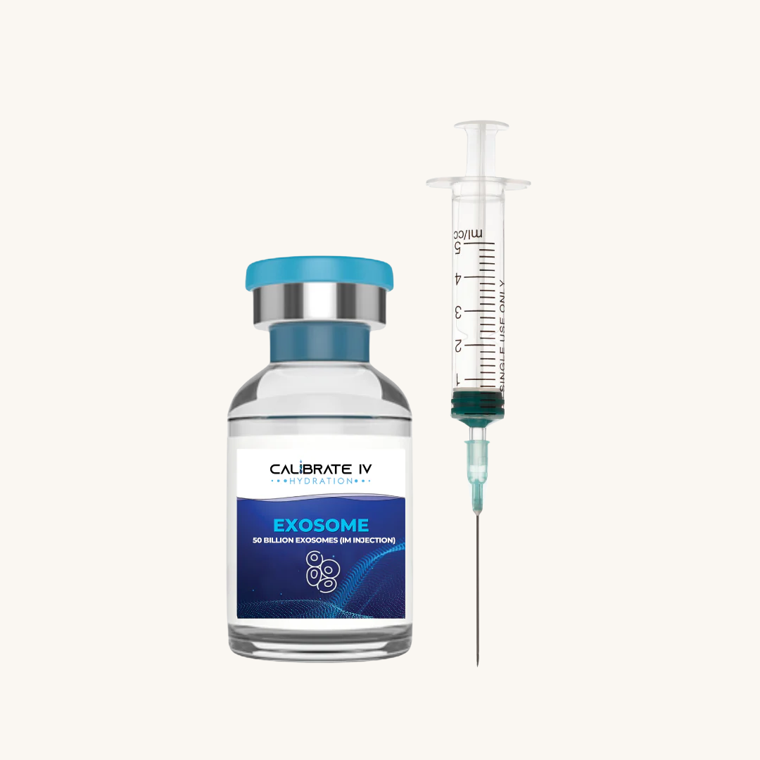 Calibrate IV Exosome Home Injection Kit 50 Billion Exosomes for cellular wellness and muscle recovery
